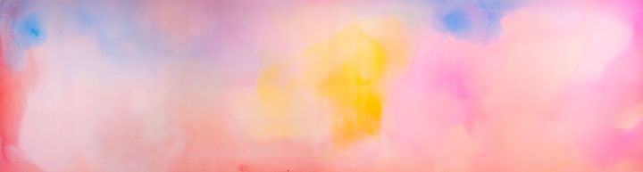 Kim Taek Sang, Flows As It Is 26-2, 2026, Water acrylic on canvas, 240 x 1100 cm조현화랑 제공 *재판매 및 DB 금지
