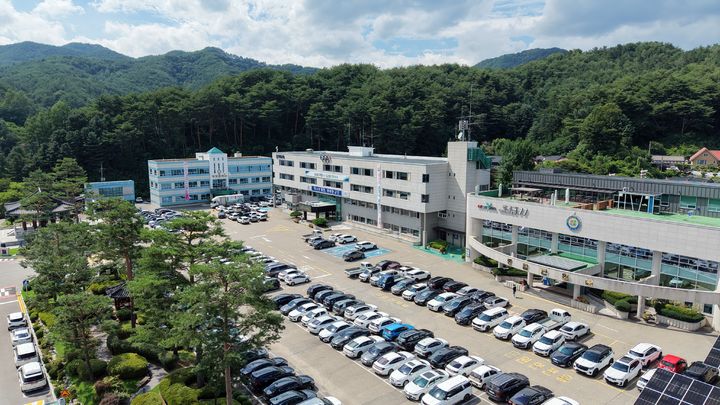 평창군청 전경. *재판매 및 DB 금지