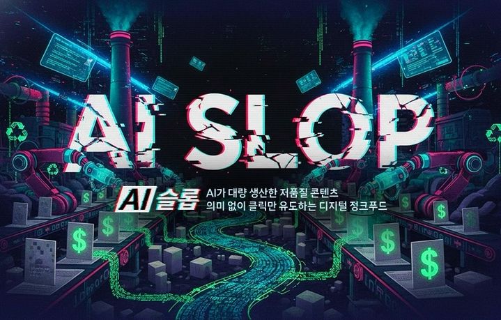 [서울=뉴시스] AI 슬롭 관련 이미지. (사진=SKT 뉴스룸 제공) *재판매 및 DB 금지