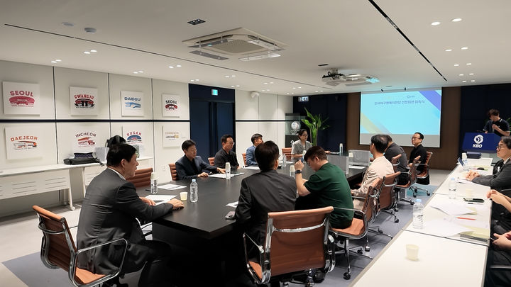[서울=뉴시스] 한국 야구 명예의 전당 선정위원회 회의. (사진 = KBO 제공) *재판매 및 DB 금지