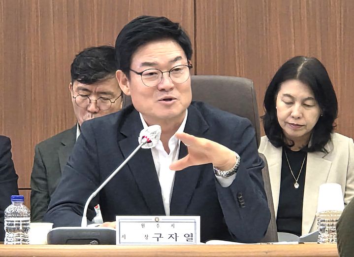 구자열 원주시장. *재판매 및 DB 금지