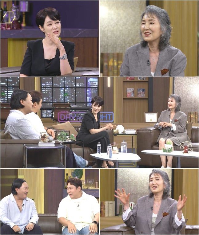 [서울=뉴시스] 22일 방송되는 MBN '김주하의 데이앤나잇' 39회에는 이휘향이 출연해 44년 배우 인생을 돌아본다. (사진=MBN) 2026.08.22. photo@newsis.com *재판매 및 DB 금지