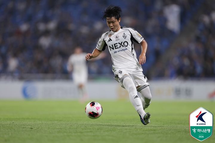 [서울=뉴시스]K리그1 전북 김예건. (사진=한국프로축구연맹 제공)