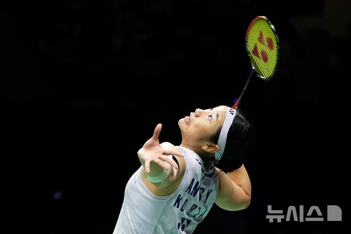 [뉴델리=AP/뉴시스] 안세영, 2026 세계배드민턴연맹(BWF) 세계선수권대회 여자 단식 우승. 2026.08.23.