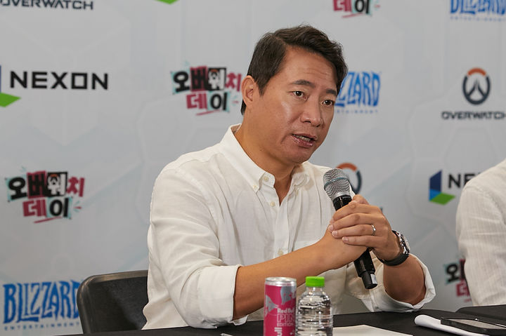 [부산=뉴시스] 월터 콩 블리자드 선임 부사장. (사진=넥슨 제공) *재판매 및 DB 금지