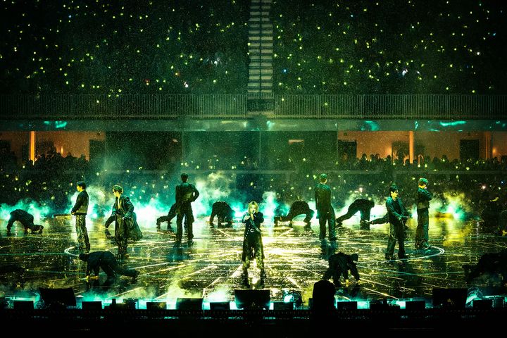 [서울=뉴시스] 방탄소년단 토론토 공연. (사진 = 빅히트 뮤직(하이브) 제공) 2026.08.23. photo@newsis.com *재판매 및 DB 금지