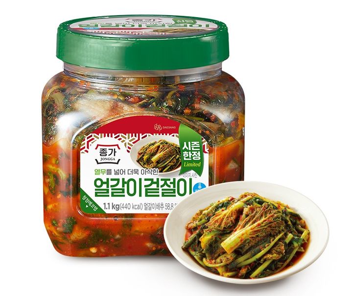 대상 '열무얼갈이겉절이'. (사진=대상 제공) *재판매 및 DB 금지