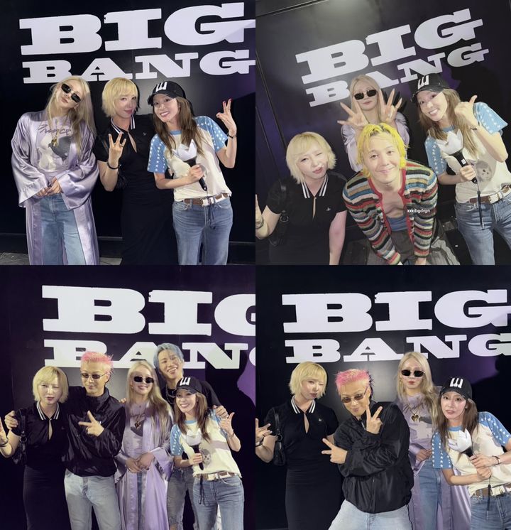 [서울=뉴시스]그룹 빅뱅(BIGBANG)과 투애니원(2NE1)(사진=SNS 캡처) 2026.08.24. photo@newsis.com *재판매 및 DB 금지