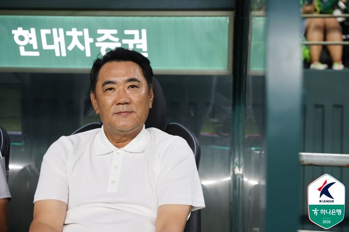 [서울=뉴시스] 프로축구 K리그1 울산 HD의 김현석 감독. (사진=한국프로축구연맹 제공) 2026.08.22. photo@newsis.com *재판매 및 DB 금지
