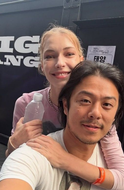 [서울=뉴시스] 스테파니 미초바와 빈지노(사진= 스테파니 미초바 SNS 캡처 ) 2026.08.24. photo@newsis.com *재판매 및 DB 금지