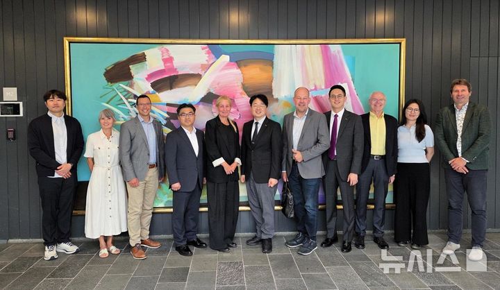 [서울=뉴시스] 선박해양플랜트연구소와 덴마크공과대학교(Technical University of Denmark·DTU)가 현지시간 지난 21일 덴마크 DTU에서 해사 워크숍을 개최했다. 