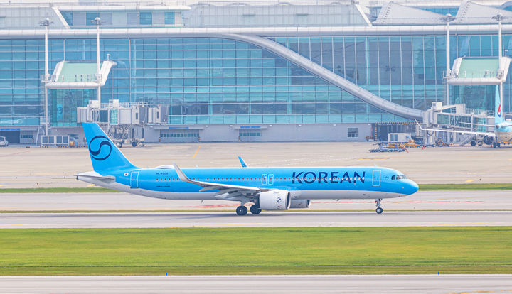 대한항공 에어버스 321-neo 항공기.(사진=대한항공 제공) *재판매 및 DB 금지