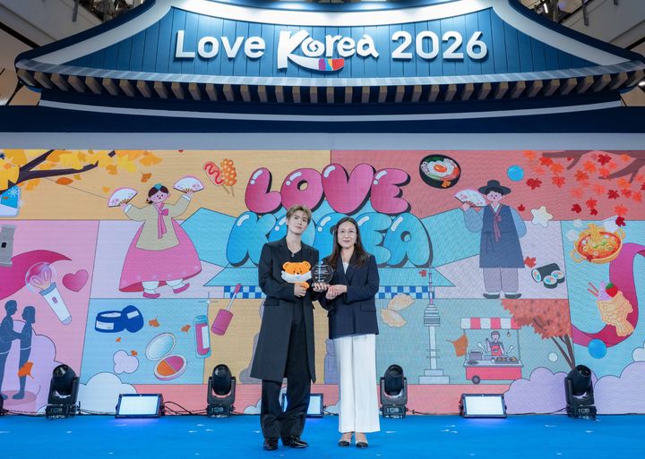 한국관광 명예홍보대사 요치 위촉식. (사진=한국관광공사) *재판매 및 DB 금지