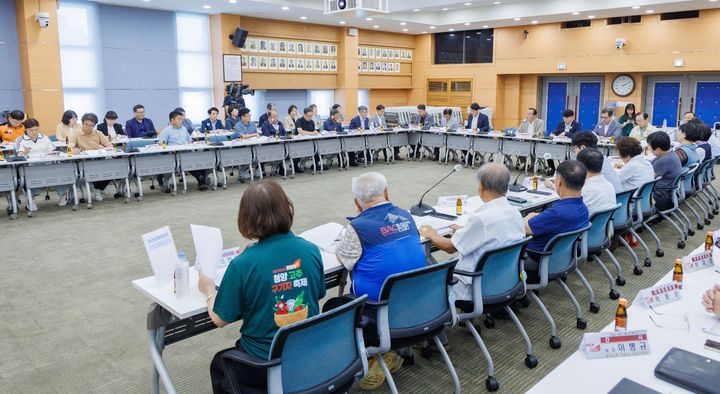 [청양=뉴시스] 조명휘 기자 = 2026 청양 고추구기자축제 추진위원회 최종보고회가 24일 군청 대회의실에서 열리고 있다. (사진= 청양군 제공) 2026.08.25. photo@newsis.com *재판매 및 DB 금지