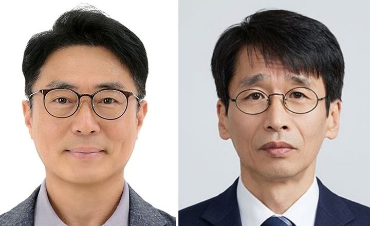 [제주=뉴시스] 서귀포시장 후보자 김희찬(왼쪽) 전 제주도 관광교류국장과 부남철 제주도 대변인. (사진=제주도 제공) *재판매 및 DB 금지