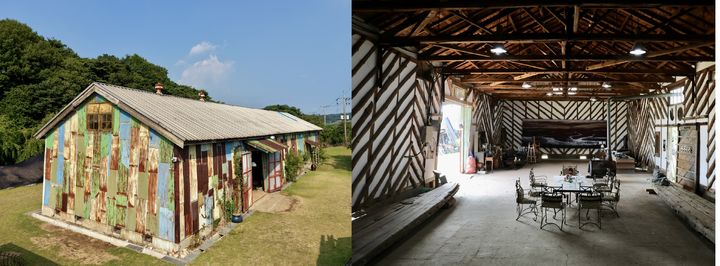 [당진=뉴시스] 충남 제5호 우수건축자산으로 공식 등록된 당진 소금창고 내외부 모습. (사진=당진시 제공) 2026.08.15. photo@newsis.com *재판매 및 DB 금지