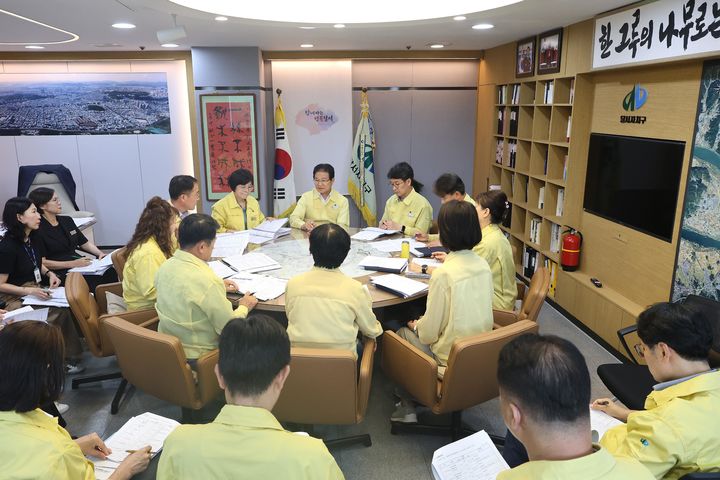 [대구=뉴시스] 대구 달서구는 '재정 비상체제 전환 및 예산운용 대혁신'의 후속 조치로 '일몰사업 보고회'를 개최했다. (사진=대구 달서구 제공) 2026.08.25. photo@newsis.com *재판매 및 DB 금지
