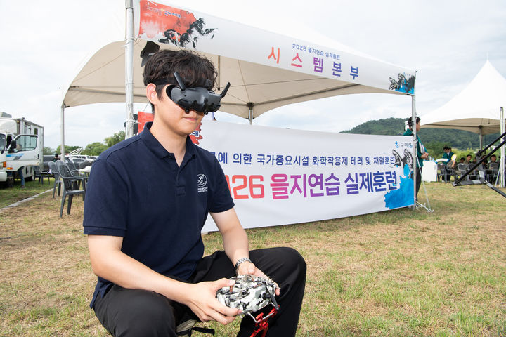 [구미=뉴시스] 대항군 드론팀 참여. (사진=경운대 제공) 2026.08.26 photo@newsis.com *재판매 및 DB 금지
