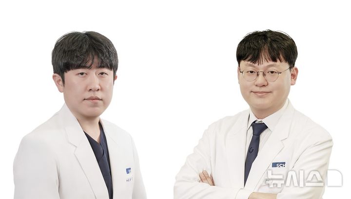 [서울=뉴시스] 왼쪽부터 김승현 순천향대서울병원 심장내과 교수, 류담 순천향대서울병원 소화기내과 교수 사진. (사진= 순천향대서울병원 제공)