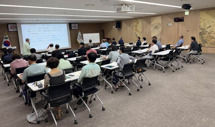 [논산=뉴시스]유교문화의 가치를 일상에서 실천하고 확산하기 위해 운영한 온한국유교문화진흥원의 '선비회원' 가입자가 6000명을 돌파했다. (사진=한유진 제공) 2026.08.26 photo@newsis.com *재판매 및 DB 금지