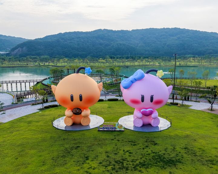 [대전=뉴시스]대전의 대표 캐릭터인 '꿈돌이와 꿈순이'. (사진=대전시 제공) 2026.08.26 photo@newsis.com  *재판매 및 DB 금지