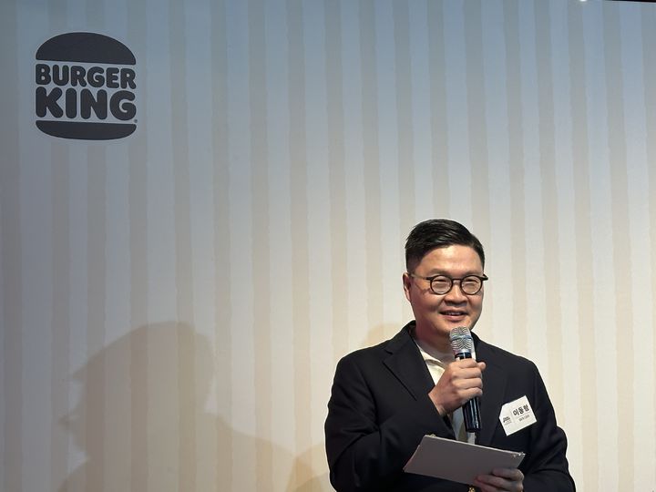 [서울=뉴시스] 이혜원 기자 = 이동형 BKR 대표가 26일 서울 성동구 '플레임그라운드 성수'에서 열린 미디어 간담회에서 발언하고 있다. *재판매 및 DB 금지