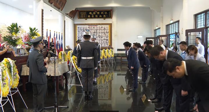[서울=뉴시스] 라이칭더 대만 총통이 23일 진먼도에서 열린 ‘8·23 전투 승리 68주년 기념식’에 참석하고 있다.(출처: 대만 총통부 홈페이지) 2026.08.26.&nbsp; *재판매 및 DB 금지