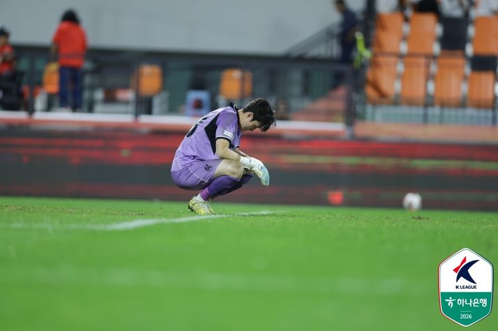 [서울=뉴시스]K리그1 광주 김동화 골키퍼. (사진=한국프로축구연맹 제공)