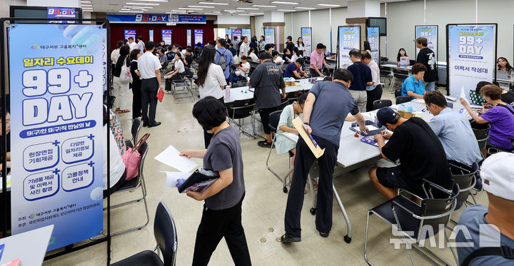 어지러운 취업난 속, 일자리를 향한 발걸음