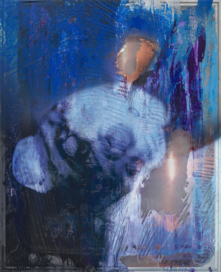 코라크릿 아룬나논차이 〈On the beautiful tale you followed〉 2026 Acrylic polymer, UV print, and polyurethane on laser mesh 178 x 145 cm Courtesy of the artist and Kukje Gallery 사진: 안천호 이미지 제공: 국제갤러리 *재판매 및 DB 금지