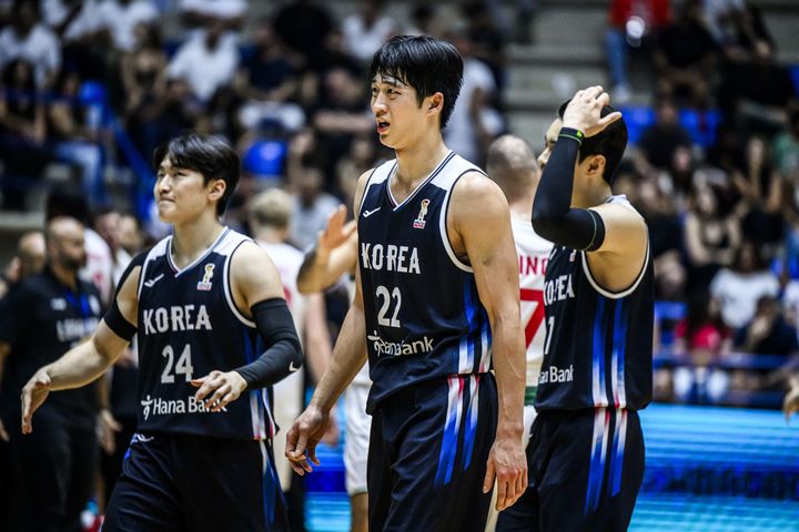 [서울=뉴시스]한국 남자농구, 레바논에 19점차 완패. (사진=FIBA 홈페이지 캡처) 2026.08.28. photo@newsis.com *재판매 및 DB 금지