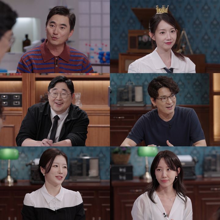 [서울=뉴시스] 30일 오전 8시 35분 방송되는 SBS TV '세 개의 시선'에서는 MC 김석훈과 소슬지, 과학 전문 작가 곽재식, 도슨트 이창용, 가정의학과 전문의 강지연, 비만 진료 전문가 김지현이 뱃살과 체온의 관계를 살펴본다. (사진=SBS) 2026.08.28. photo@newsis.com *재판매 및 DB 금지