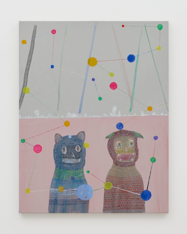 나오키 코이데, Professionals of Bikkuri-do, 2026, oil on canvas, 117.2 x 91.2 cm *재판매 및 DB 금지