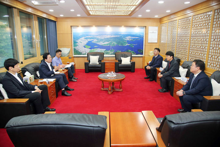 창원시, 창원경상대병원과 의료 안전망 확충 협력 논의