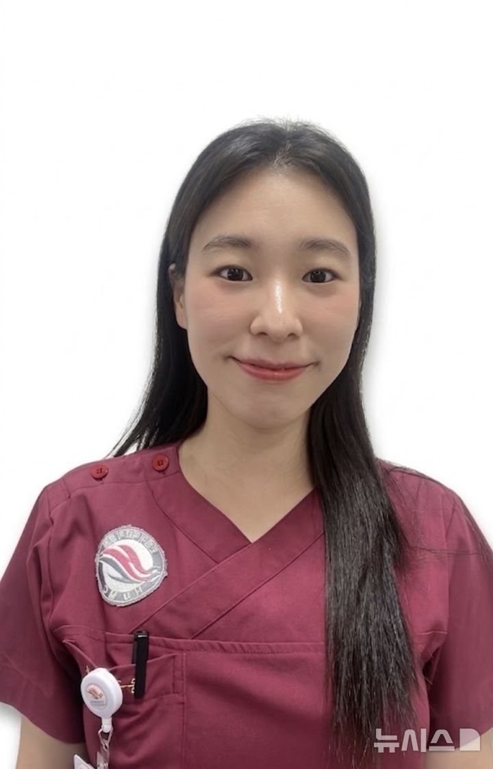 [서울=뉴시스] 정은아 한림대학교성심병원 권역응급의료센터 간호사. (사진= 한림대학교성심병원 제공)