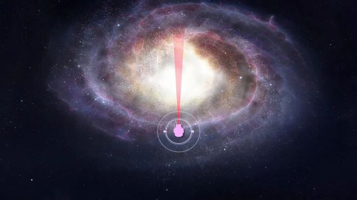 [서울=뉴시스] 로먼 우주망원경이 외계행성 등을 찾기 위해 관측할 우리 은하 중심부를 나타낸 상상도. (사진=NASA 홈페이지) *재판매 및 DB 금지