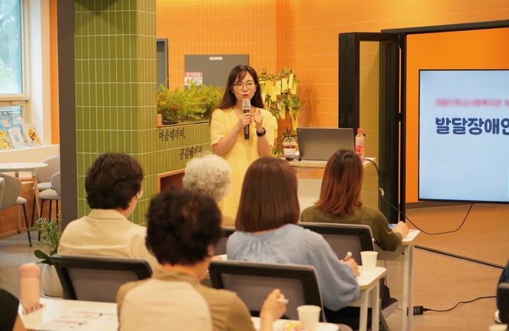 [세종=뉴시스]발달장애인 엔딩커뮤니티 '다다르다'의 김영아 대표. (사진=본인 제공) 2026.08.29. photo@newsis.com *재판매 및 DB 금지