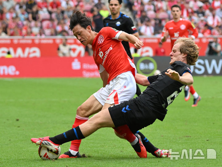 [마인츠=AP/뉴시스] 독일 프로축구 분데스리가 마인츠의 이재성. 2026.08.29.