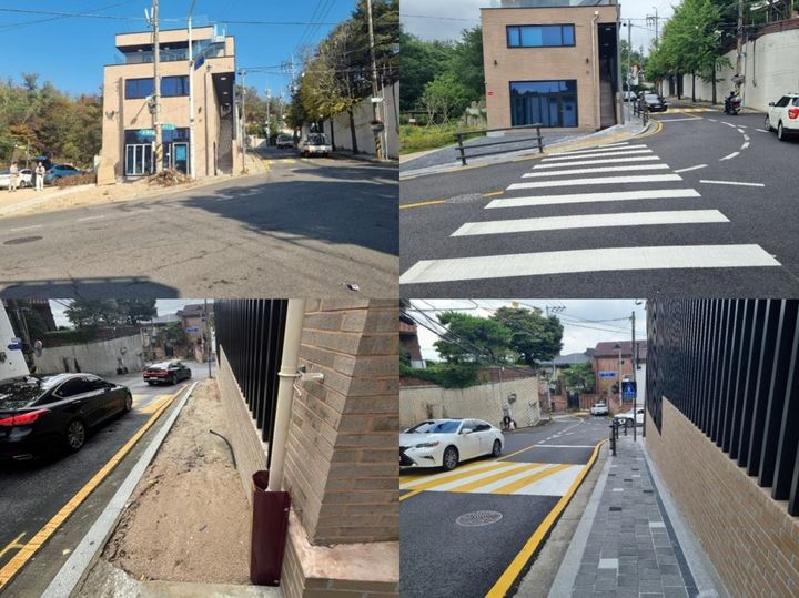 [서울=뉴시스] 성북구, 북악산근린공원 횡단보도 신설. (사진=성북구 제공) 2026.08.30. photo@newsis.com *재판매 및 DB 금지