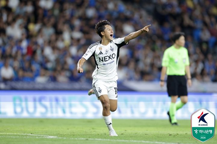 [서울=뉴시스]K리그1 전북 이승우. (사진=한국프로축구연맹 제공)