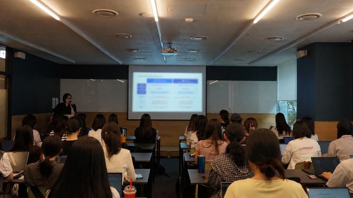 [서울=뉴시스] '케이팝(K-POP) 인턴십 캠프' 현장. (사진 = 한국대중음악산업협회 제공) 2026.08.31. photo@newsis.com *재판매 및 DB 금지