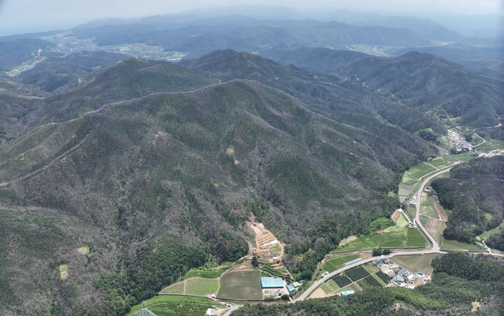 [안동=뉴시스] 산림경영특구로 지정된 영덕군 화천리 일대. (사진=경북도 제공) 2026.08.31. photo@newsis.com *재판매 및 DB 금지