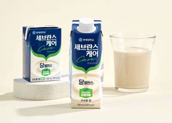 [서울=뉴시스] 세브란스케어 당밸런스 구수한 맛 (사진=연세유업 제공) *재판매 및 DB 금지