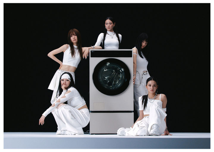 [서울=뉴시스] LG전자가 공개한 5인조 아이돌 그룹 '에이아이돌(AI-DOL)' 이미지 (사진=LG전자 제공) 2026.08.31. photo@newsis.com *재판매 및 DB 금지