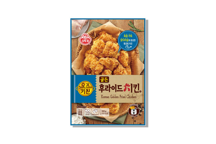 [서울=뉴시스] 오뚜기, 오즈키친 골든 후라이드치킨 (사진=오뚜기 제공) *재판매 및 DB 금지