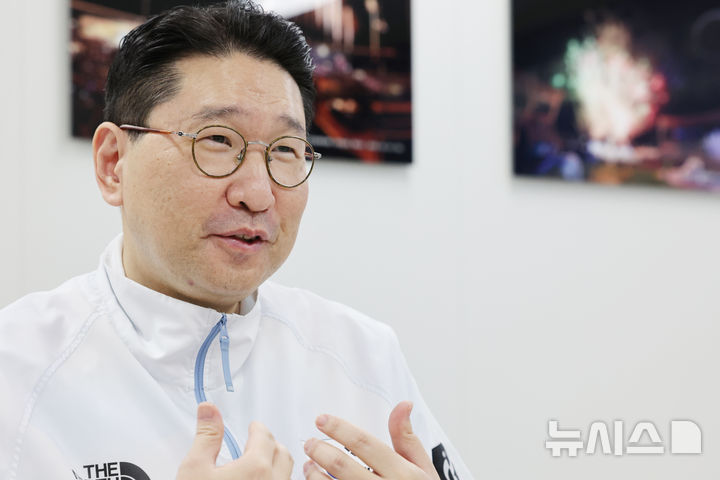 [서울=뉴시스] 박주성 기자 = 이상현 2026 아이치 나고야 아시안게임 선수단장이 31일 서울 송파구 올림픽회관에서 뉴시스와 인터뷰를 하고 있다. 2026.08.31. park7691@newsis.com