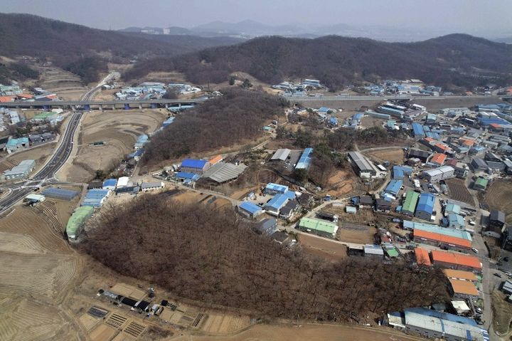 [서울=뉴시스] 화성 마하리 고분군 전경 (사진=국립서울문화유산연구소 제공) 2026.09.01. photo@newsis.com *재판매 및 DB 금지