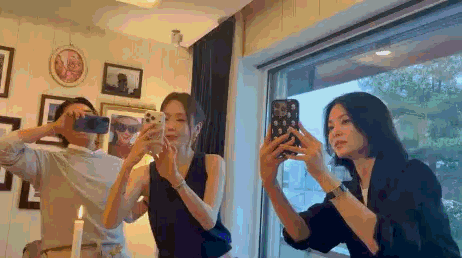 [서울=뉴시스] 송혜교, 강민경, 정재형 (사진= 고현정 SNS캡처 ) 2026.09.01. photo@newsis.com *재판매 및 DB 금지