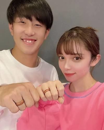 [서울=뉴시스] 고조노 가이토와 와타나베 리사의 사진. (사진 : SNS 캡처) *재판매 및 DB 금지