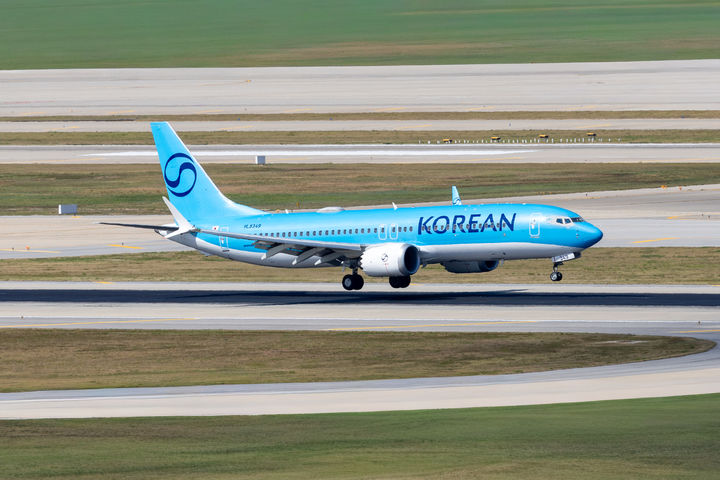 대한항공 보잉 737-8 항공기(사진=대한항공 제공) *재판매 및 DB 금지